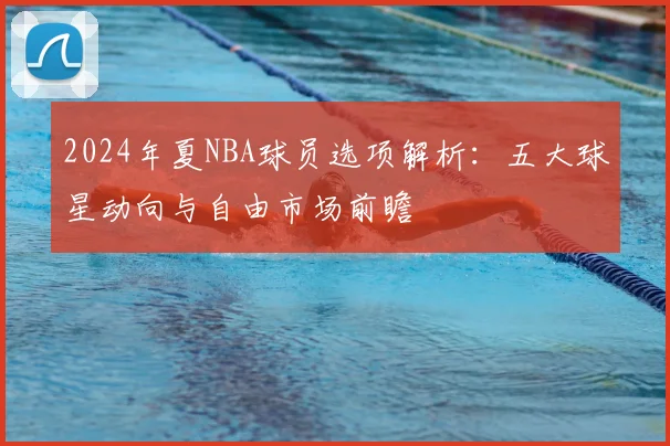 2024年夏NBA球员选项解析:五大球星动向与自由市场前瞻